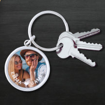 Cute Love Heart Photo Couples Personalized Names