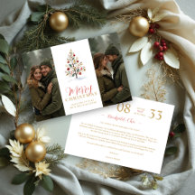 Christmas Wedding Designs Save the Date Collection