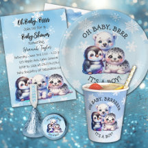 Arctic Polar Winter Baby Shower