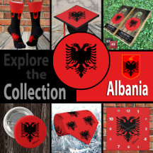 Albania & Albanian Flag / Tirana