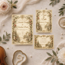 Romantic Vintage Garden Wedding