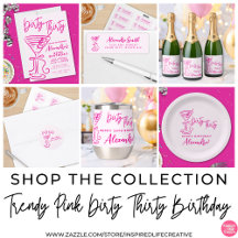 Dirty Thirty 30th Birthday Party Supplies