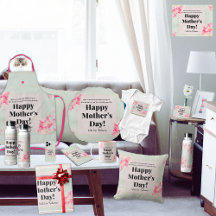 Happy Mother's Day Elegant Classic Style in Pastel