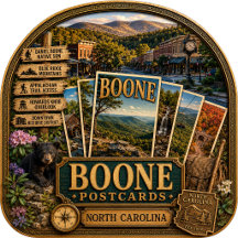 Boone North Carolina Postcards/Gifts