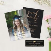 Modern Simple Casual Photo Graduation