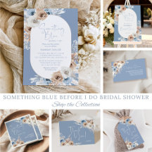 Something Blue Before I Do Boho Bridal Shower