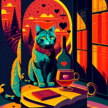 CAT BOOKS & WINE COLLECTION