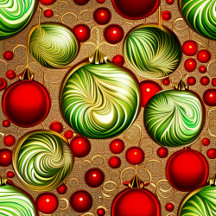 Red and Green Ornaments