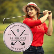 Personalized Ladies Golf Club Name