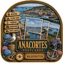 Anacortes Washington Postcards/Gifts