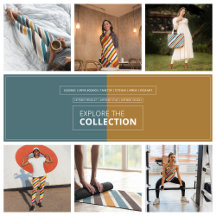 Multicolor Diagonal Stripes