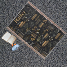 Vintage Book Pattern - Dark Academia - Book Lover 