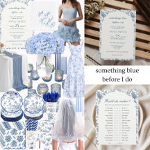 Something Blue Before I do Bridal Shower