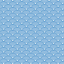 Dusty Blue and White 