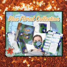 Blue Floral