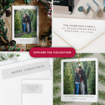 Minimal Simple Happy Holidays