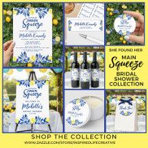 She Found Her Main Squeeze Bridal Shower Supplies