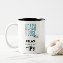 Beach And Coastal Themed Coffee Mugs