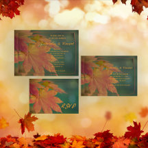 Autumn Colors Wedding
