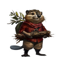 A Chipper Woodsman - Woodlanders Collection