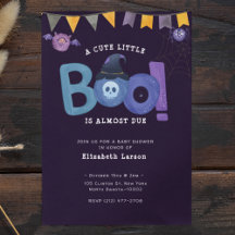 Halloween Themed Baby Shower Cute Party