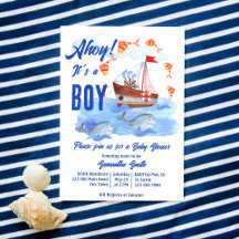Ahoy it's a boy baby shower