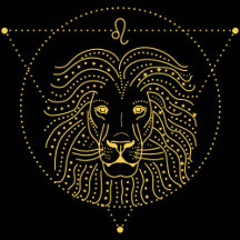 Zodiac Signs Golden Yellow On Black Mug