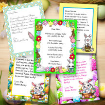 Easter Bunny Letters
