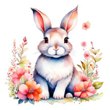 Bunny Rabbit Girl's Baby Shower