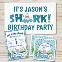 Shark Birthday Party Fun Theme For Kids
