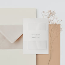 Wedding Ribbons & Belly Bands