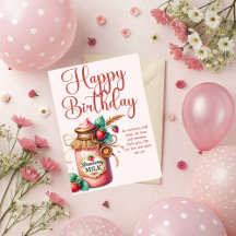 Strawberry Warmth Christian Birthday Greeting