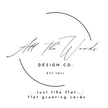 '...just like flat...' flat greeting cards