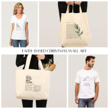 Bible Verse Shirts and Tote Bags