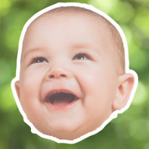 Custom baby Face Stickers