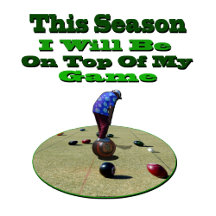 Lawn Bowls Birthday And Christmas Greeting Cards