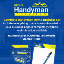 Handyman Business Set - Blue & Yellow Brand Suite