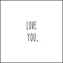 Cards that Say I love You