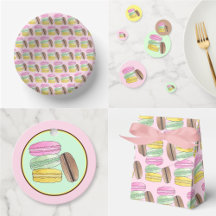 French Macarons Tea Party Collection