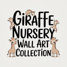 Giraffe Designs for Nursery Wall Art