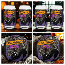 Halloween Party and Black Cat