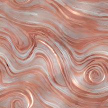 Rosegold Marble Swirls: Opulent Elegance