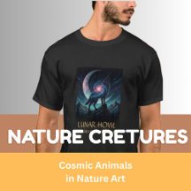 Cosmic Animals in Nature Art