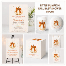 Little Pumpkin Baby Shower   Fall Celebration