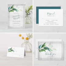 Rustic Wood and Greenery