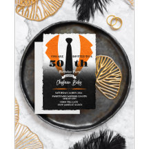 Tuxedo Birthday Invitation