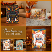Thanksgiving Greeting Cards