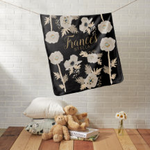 Poppy Flowers Yellow Watercolor Pattern