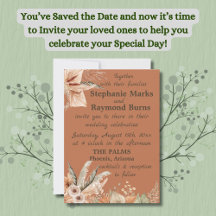 Rustic Feathers & Florals Wedding Suite