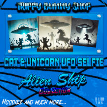 Cat & Unicorn UFO Selfie: Alien Ship